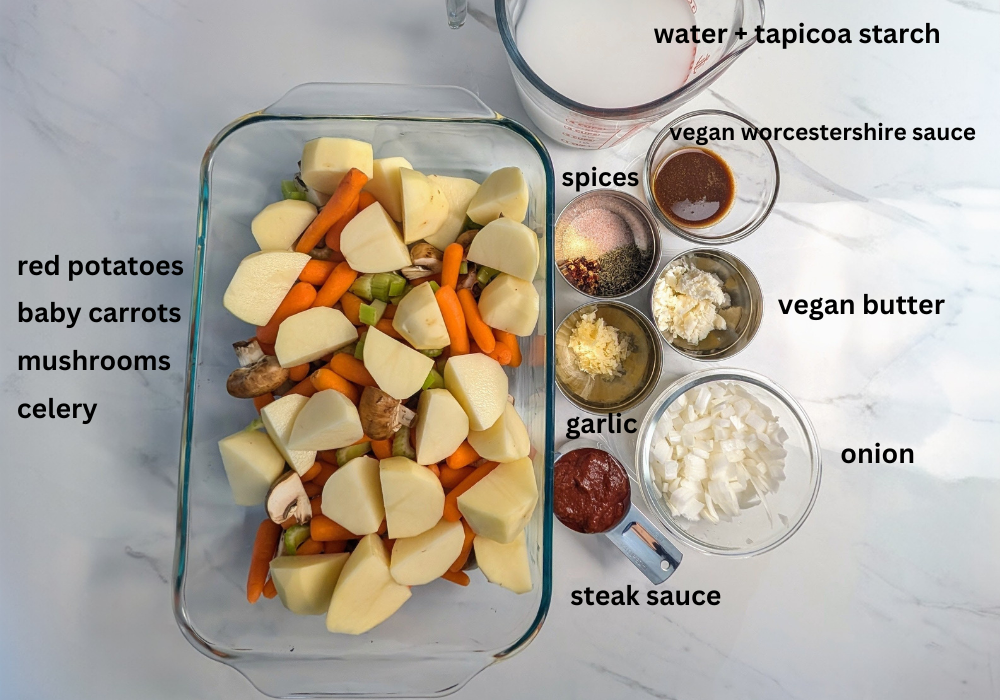 vegan pot roast ingredients